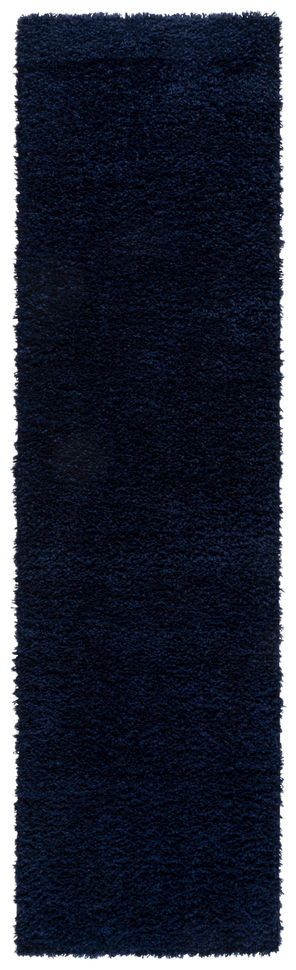 Safavieh Atlantis Plush Navy Shag Rug — Thick 1¾" Pile, Turkish Power-Loomed Flokati Texture For Cozy Rooms 5'-3" x 7'-6" ATS100N-5