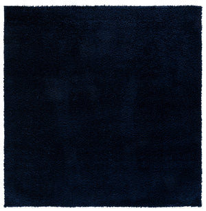 Safavieh Atlantis Shag Runner In Navy — Plush High-Pile Polyester With Jute Backing For Cozy Hallways 2'-2" x 8'-0" ATS100N-28