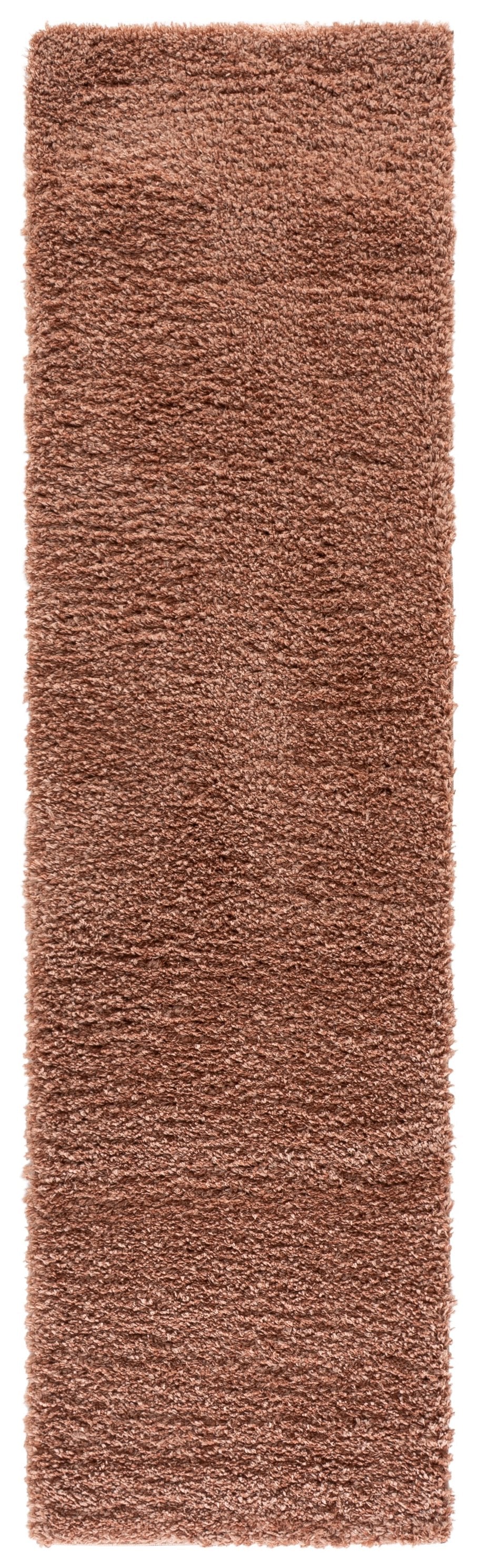 Safavieh Atlantis Plush Rose Shag Rug — Power‑Loomed Flokati Texture, 1.75" Pile, Cozy Modern Accent For Rooms 6'-7" x 6'-7" ATS100P-7SQ