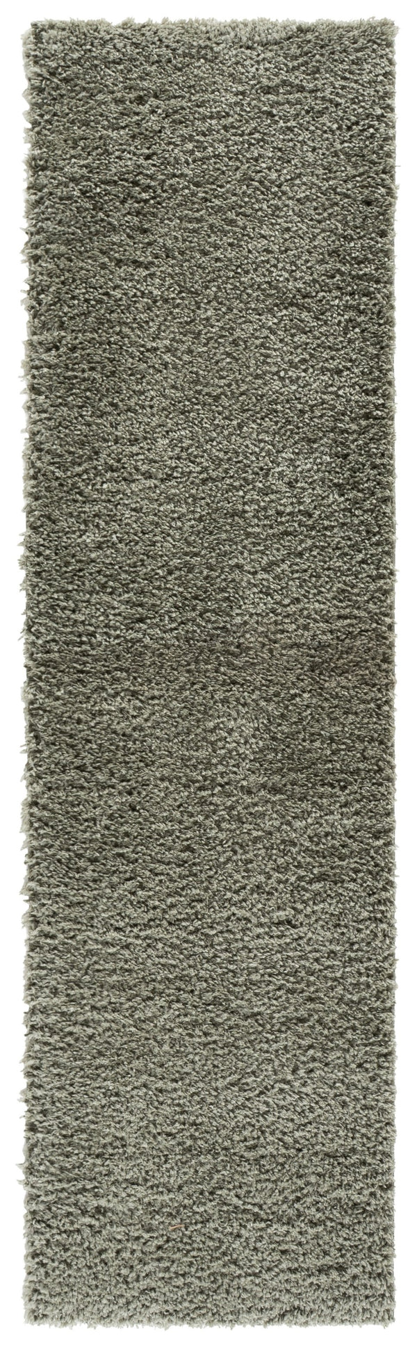 Safavieh Atlantis Plush Round Green Shag Rug — Luxurious Flokati Texture, Durable Power-Loomed Comfort 6'-7" x 6'-7" ATS100Y-7R