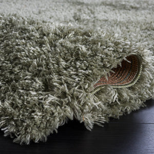 Safavieh Atlantis Plush Turkish Shag Rug In Soothing Green — 1¾" Pile, Durable Power-Loomed Texture For Living Areas 9'-0" x 12'-0" ATS100Y-9