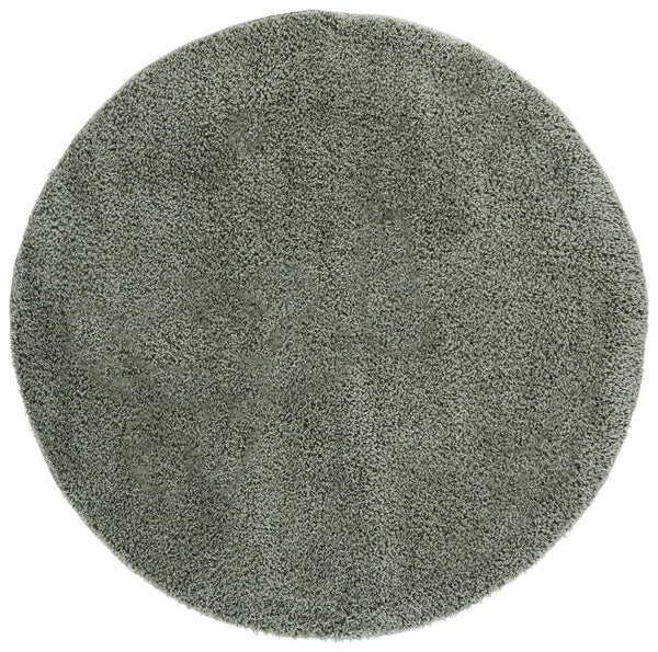 Safavieh Atlantis Plush Green Shag Rug — High-Pile Comfort, Power-Loomed Turkish Durability For Cozy Spaces 4'-0" x 6'-0" ATS100Y-4