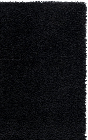 Safavieh Atlantis Luxe Black Shag Rug — Plush 1.75" Flokati Pile, Durable Power-Loomed Backing, Turkish Craftsmanship 6'-7" x 6'-7" ATS100Z-7SQ