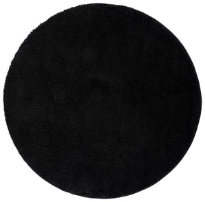 Safavieh Atlantis Luxurious Black Shag Rug — Plush Flokati-Inspired Pile, Durable Power-Loomed Comfort 5'-3" x 7'-6" ATS100Z-5
