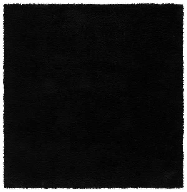 Safavieh Atlantis Luxurious Black Shag Runner — Plush Flokati Texture, Durable Power-Loomed Turkish Craftsmanship 2'-2" x 8'-0" ATS100Z-28