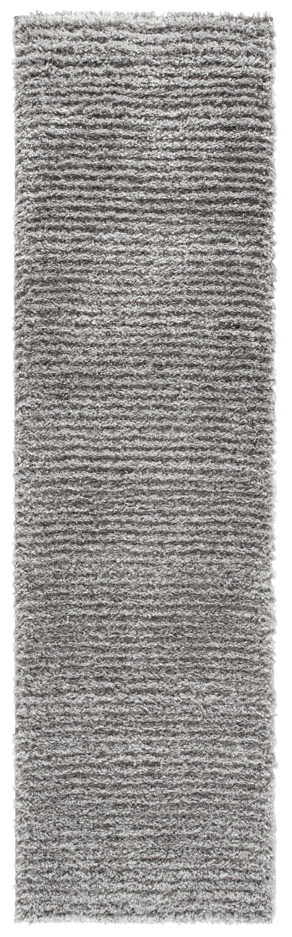 Safavieh Atlantis Luxurious Shag Rug 8X10 Plush Grey & Light Grey Pile 1.75" Power-Loomed Turkish Craftsmanship 9'-0" x 12'-0" ATS102F-9
