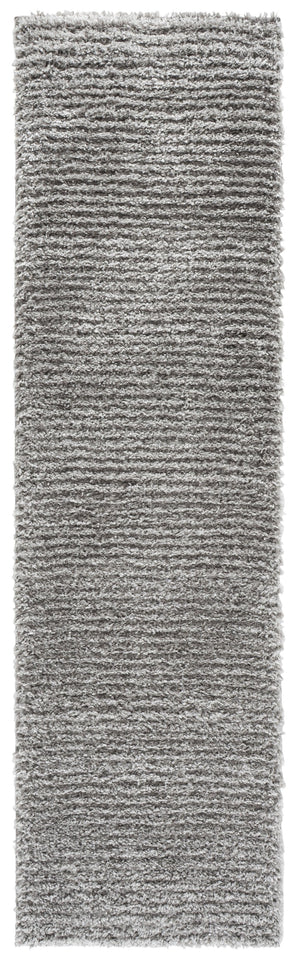 Safavieh Atlantis Plush Shag Runner In Grey Tones — Turkish-Made Flokati-Style Pile, Cozy Cushioned Durability 2'-2" x 8'-0" ATS102F-28