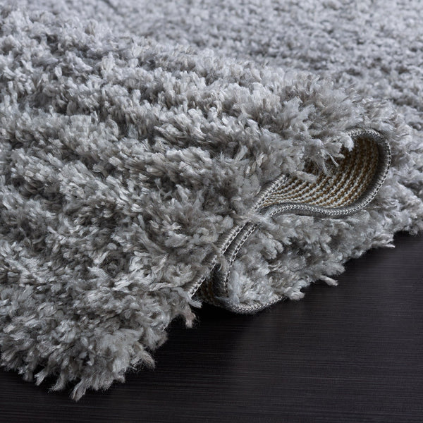 Safavieh Atlantis Luxurious Shag Rug 8X10 Plush Grey & Light Grey Pile 1.75" Power-Loomed Turkish Craftsmanship 9'-0" x 12'-0" ATS102F-9