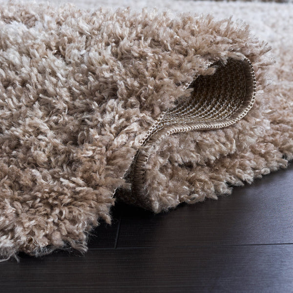 Safavieh Atlantis Plush Shag Flokati Rug In Neutral Beige Ivory — Deep Pile, Soft Texture, Modern Minimalist Luxury 4'-0" x 6'-0" ATS104B-4