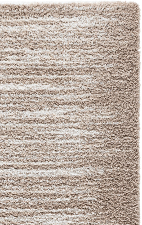 Safavieh Atlantis Plush Shag Runner In Beige Ivory — Thick Flokati Pile, Power-Loomed Comfort For Hallways 2'-2" x 8'-0" ATS104B-28