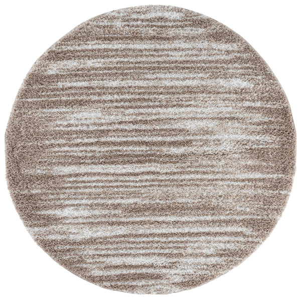 Safavieh Atlantis Plush Shag Flokati Rug In Neutral Beige Ivory — Deep Pile, Soft Texture, Modern Minimalist Luxury 4'-0" x 6'-0" ATS104B-4