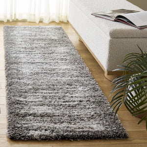 Safavieh Atlantis Plush Grey & Ivory Shag Rug — 1.75" Pile, Flokati-Inspired Comfort For Living Rooms 9'-0" x 12'-0" ATS104F-9