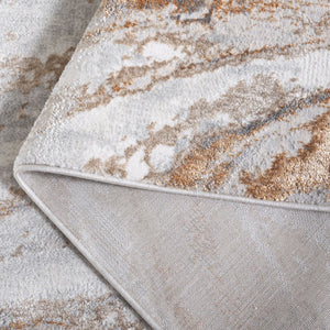 Safavieh Aura Power-Loomed Area Rug Neutral Tones Polyester Jute Blend Low Pile Indoor Beige AUA202B-5