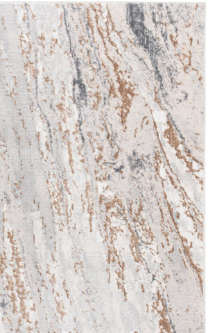 Safavieh Aura Oval 7X10 Rug Grey Beige - Low‑Pile Turkish Power‑Loomed Blend, Durable Soft Texture For Living Rooms AUA202F-7
