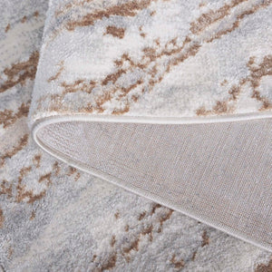 Safavieh Aura Power-Loomed Area Rug Neutral Tones Polyester Jute Blend Low Pile Indoor Gray AUA202F-5