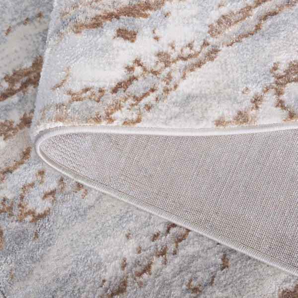 Safavieh Aura Power-Loomed Area Rug Neutral Tones Polyester Jute Blend Low Pile Indoor Gray AUA202F-5