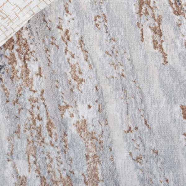 Safavieh Aura Power-Loomed Area Rug Neutral Tones Polyester Jute Blend Low Pile Indoor Gray AUA202F-5