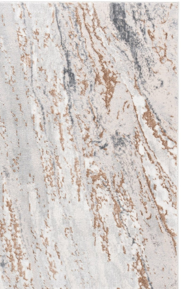 Safavieh Aura Power-Loomed Area Rug Neutral Tones Polyester Jute Blend Low Pile Indoor Gray AUA202F-5