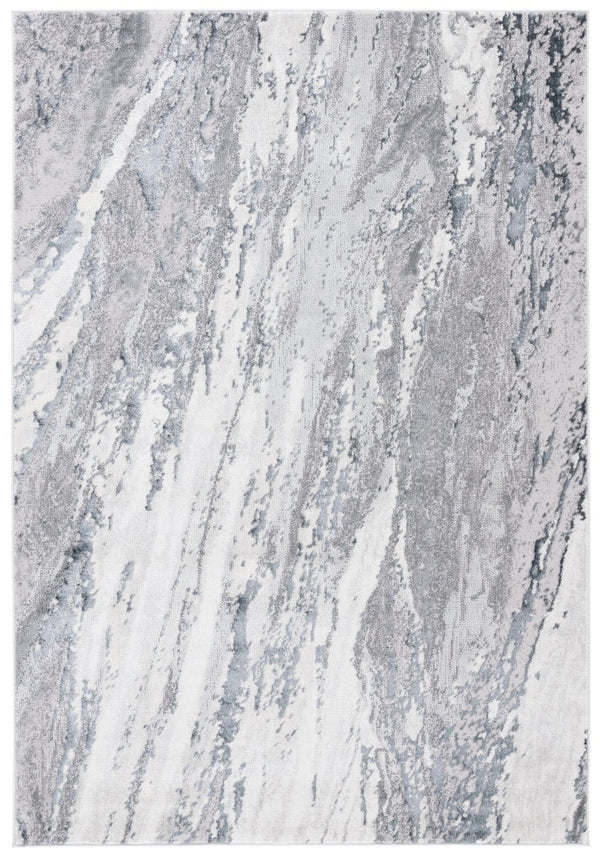 Safavieh Aura Power-Loomed Area Rug Neutral Tones Polyester Jute Blend Low Pile Indoor Off-White AUA202H-5
