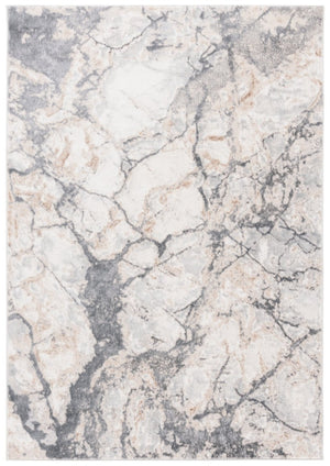 Safavieh Aura Power Loomed Turkish Blended Fiber Area Rug for Modern Neutral Living Spaces Beige AUA205B-5