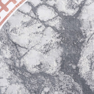 Safavieh Aura Power Loomed Turkish Blended Fiber Area Rug for Modern Neutral Living Spaces Gray AUA205F-5