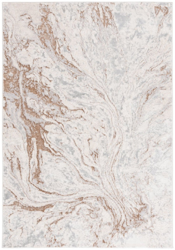 Safavieh Aura Power Loomed Neutral Area Rug Turkish Woven Low Pile Living Room Accent Beige AUA207B-5