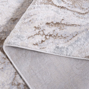 Safavieh Aura Power Loomed Neutral Area Rug Turkish Woven Low Pile Living Room Accent Beige AUA207B-5