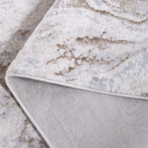 Safavieh Aura Power Loomed Neutral Area Rug Turkish Woven Low Pile Living Room Accent Beige AUA207B-5