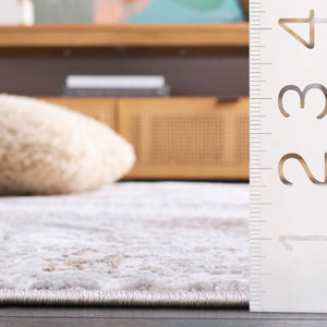 Safavieh Aura Power Loomed Neutral Area Rug Turkish Woven Low Pile Living Room Accent Beige AUA207B-5