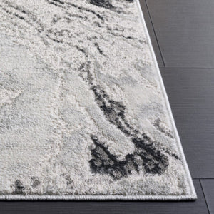 Safavieh Aura Power Loomed Neutral Area Rug Turkish Woven Low Pile Living Room Accent Off-White AUA207F-5