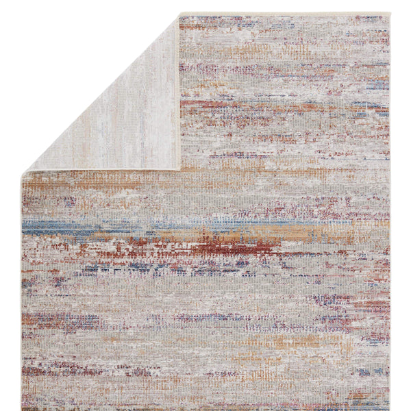 Jaipur Living Vibe by Jaipur Living Alzea Abstract Polyester Runner Rug with Fringed Carved Pile 3' x 12' RUG151451