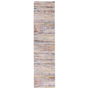 Jaipur Living Vibe by Jaipur Living Alzea Abstract Polyester Runner Rug with Fringed Carved Pile 3' x 12' RUG151451