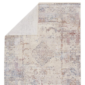 Jaipur Living Vibe by Jaipur Living Faded Medallion Polyester Runner Rug with Fringe Vintage Global Look 3' x 10' RUG151446