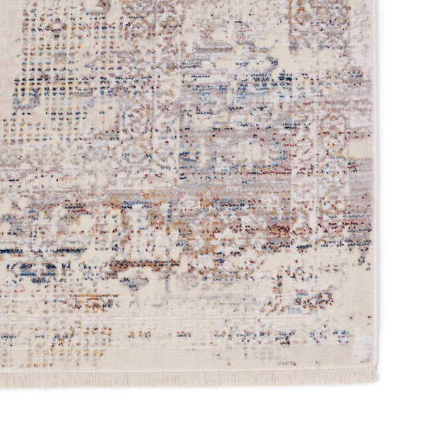 Jaipur Living Vibe by Jaipur Living Faded Medallion Polyester Runner Rug with Fringe Vintage Global Look 3' x 10' RUG151446