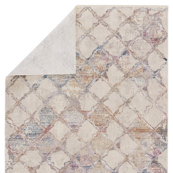 Jaipur Living Vibe by Jaipur Living Tarian Moroccan Trellis Runner Rug Carved Pile Fringe Accent 8' x 10' RUG151205