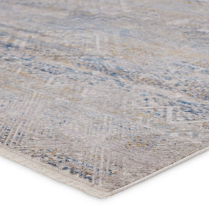 Jaipur Living Vibe by Jaipur Living Louden Tribal Polyester Runner Rug with Fringe for Hallways 8' x 10' RUG151209
