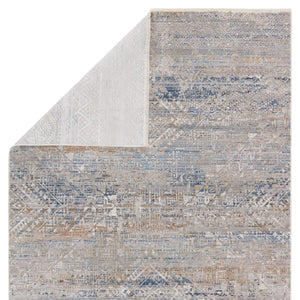 Jaipur Living Vibe by Jaipur Living Louden Tribal Polyester Runner Rug with Fringe for Hallways 8' x 10' RUG151209