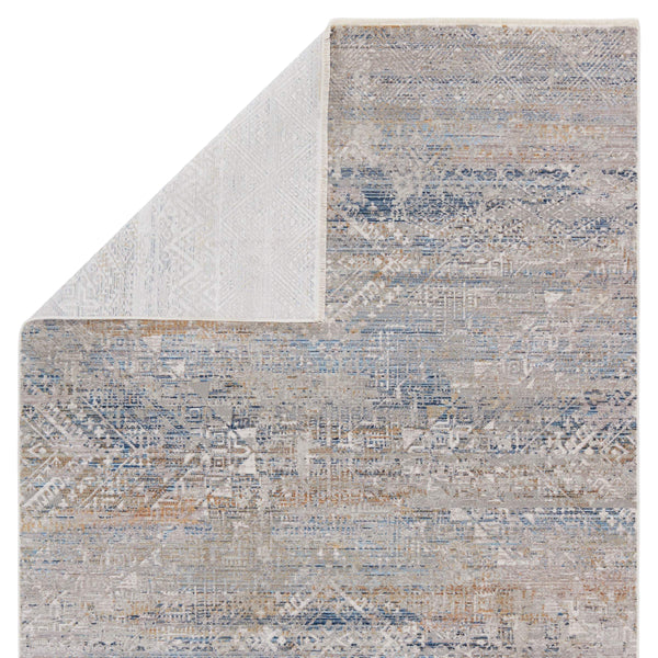 Jaipur Living Vibe by Jaipur Living Louden Tribal Polyester Runner Rug with Fringe for Hallways 8' x 10' RUG151209
