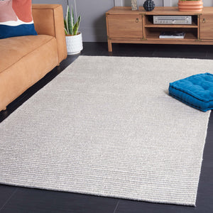 Safavieh Audrey Modern Ivory/Grey Area Rug - Enhance Your Space With Timeless Elegance And Comfort Today! Ivory ,Grey 80% Micro Polyester,20% Cotton Aud101f-8