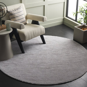Safavieh Audrey Modern Ivory/Grey Area Rug - Enhance Your Space With Timeless Elegance And Comfort Today! Ivory ,Grey 80% Micro Polyester,20% Cotton Aud101f-8