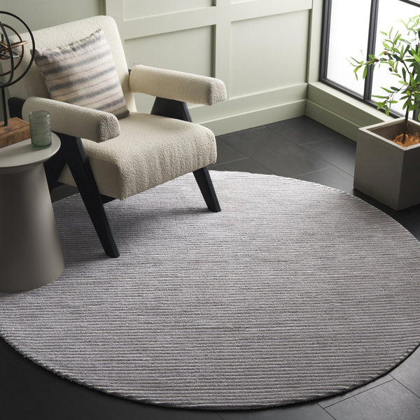 Safavieh Audrey Modern Ivory/Grey Area Rug - Enhance Your Space With Timeless Elegance And Comfort Today! Ivory ,Grey 80% Micro Polyester,20% Cotton Aud101f-8