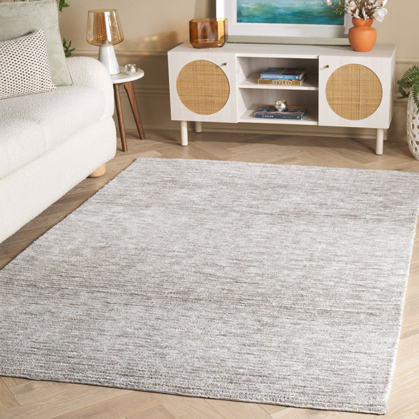Safavieh Audrey Modern Ivory/Grey Area Rug - Enhance Your Space With Timeless Elegance And Comfort Today! Light Grey ,Ivory 80% Micro Polyester,20% Cotton Aud101g-8