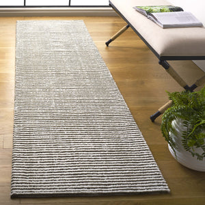 Safavieh Audrey Modern Ivory/Grey Area Rug - Enhance Your Space With Timeless Elegance And Comfort Today! Ivory ,Dark Grey 80% Micro Polyester,20% Cotton Aud101h-6sq