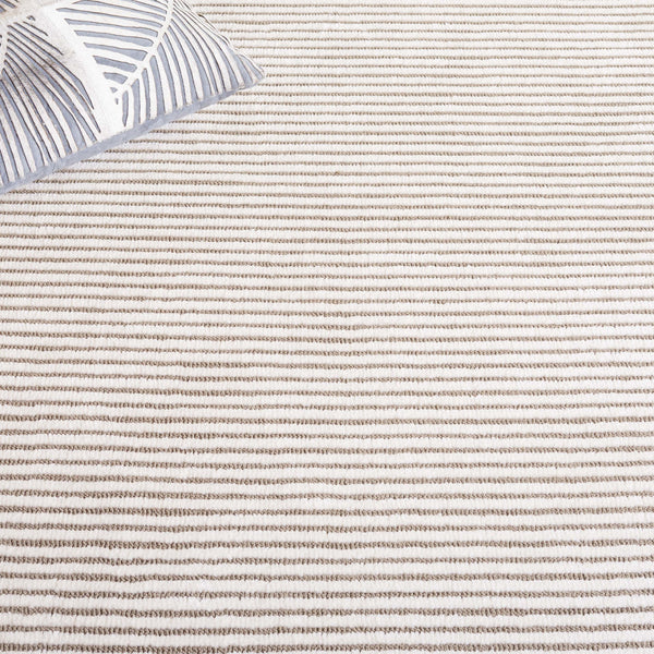 Safavieh Audrey Modern Ivory/Grey Area Rug - Enhance Your Space With Timeless Elegance And Comfort Today! Ivory ,Dark Grey 80% Micro Polyester,20% Cotton Aud101h-6sq