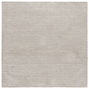 Safavieh Audrey Modern Ivory/Grey Area Rug - Enhance Your Space With Timeless Elegance And Comfort Today! Ivory ,Dark Grey 80% Micro Polyester,20% Cotton Aud101h-6sq