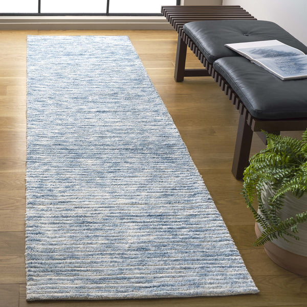 Safavieh Audrey Modern Ivory/Grey Area Rug - Enhance Your Space With Timeless Elegance And Comfort Today! Blue ,Ivory 80% Micro Polyester,20% Cotton Aud101m-6r