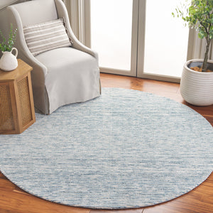 Safavieh Audrey Modern Ivory/Grey Area Rug - Enhance Your Space With Timeless Elegance And Comfort Today! Blue ,Ivory 80% Micro Polyester,20% Cotton Aud101m-6r