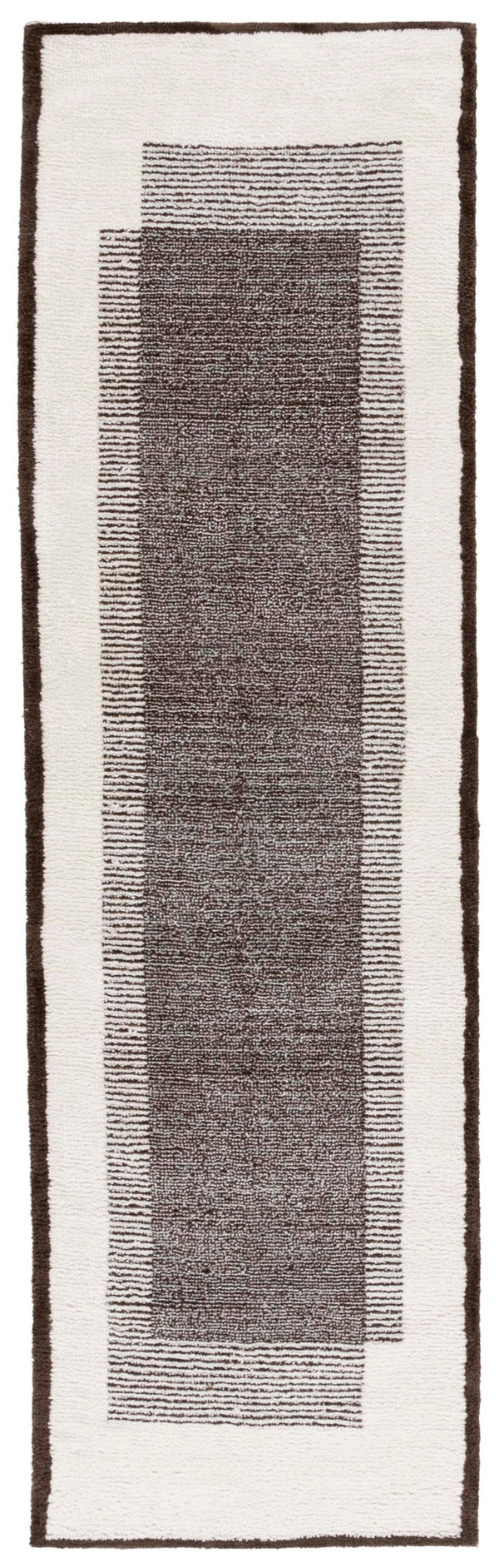 Safavieh Audrey Modern Area Rug - Exquisite Power-loomed Design With Soft Texture For Effortless Elegance Dark Grey ,Ivory 80% Micro Polyester,20% Cotton Aud102h-28