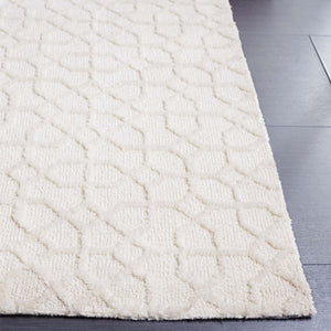 Safavieh Audrey Elegant Area Rug – Luxurious Softness & Durable Design For Timeless Home Décor Style Ivory 80% Micro Polyester,20% Cotton Aud103a-8