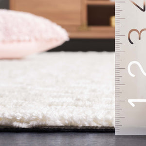 Safavieh Audrey Elegant Area Rug – Luxurious Softness & Durable Design For Timeless Home Décor Style Ivory 80% Micro Polyester,20% Cotton Aud103a-8